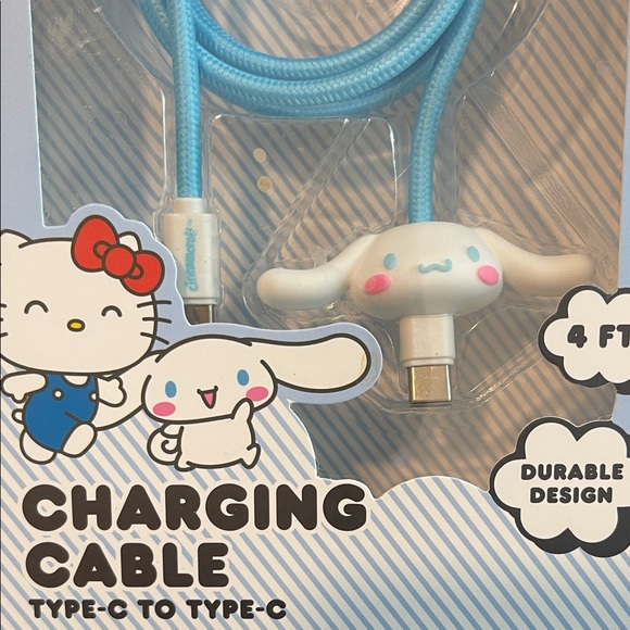 Cinnamon Roll Charging Cable - Picture 3 of 3